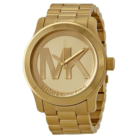 michael kors ladies gold tone bracelet watch|Michael Kors watches.